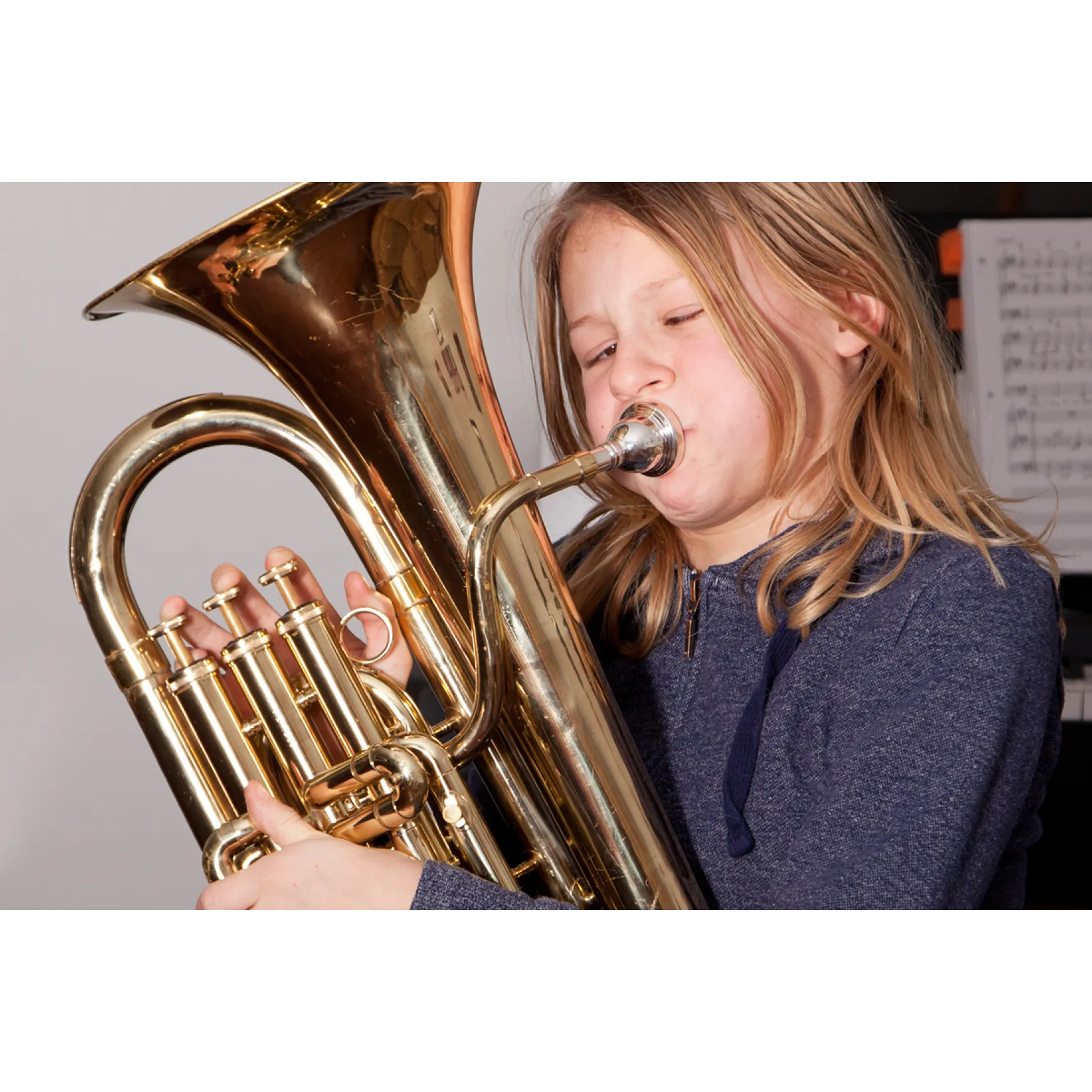 Euphonium Schnupperstunde 20 minuten für Kinder und Jugendliche